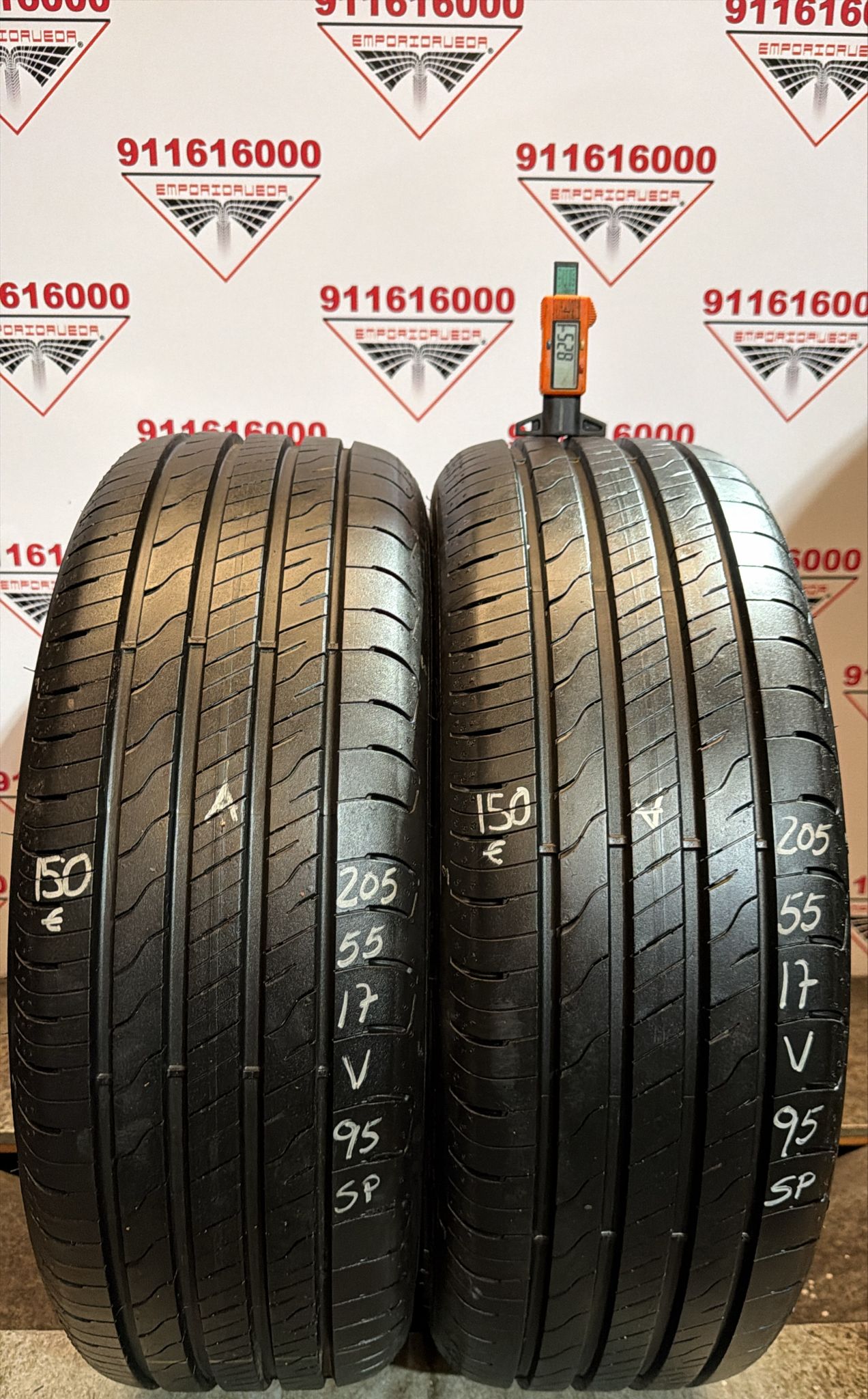 GOODYEAR PERFORMANCE 2 USADO  205/55 R17 95 V